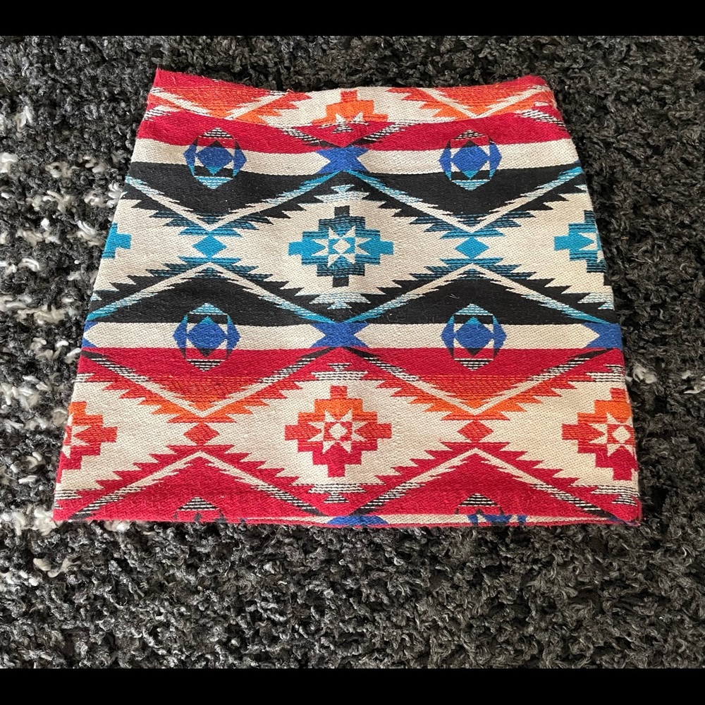 Topshop tribal skirt